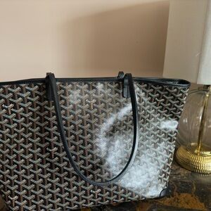 GOYARD ARTOIS MM TOTE BAG black new great condition